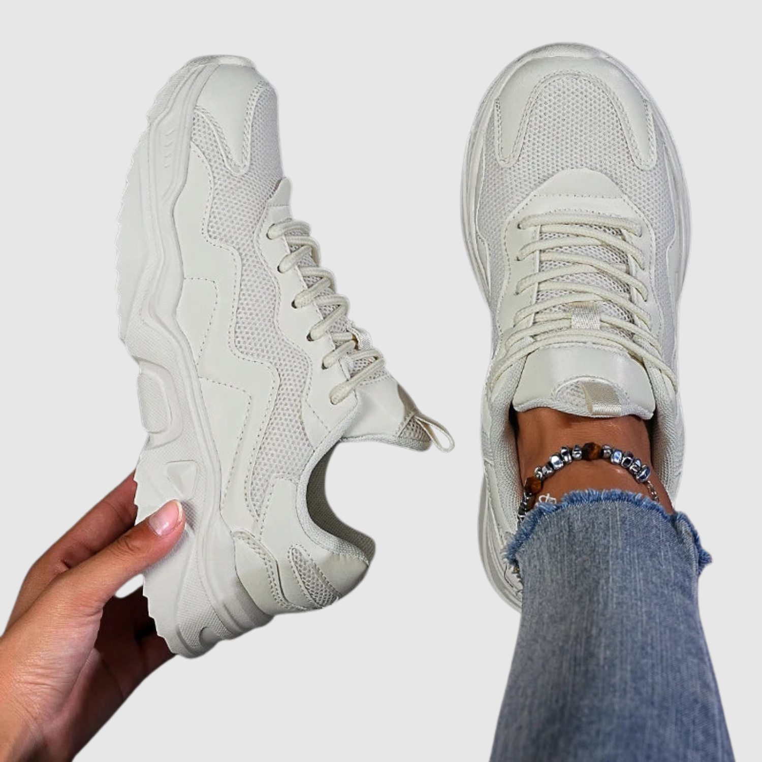 Rita – Objętościowe tenisówki o nowoczesnym stylu