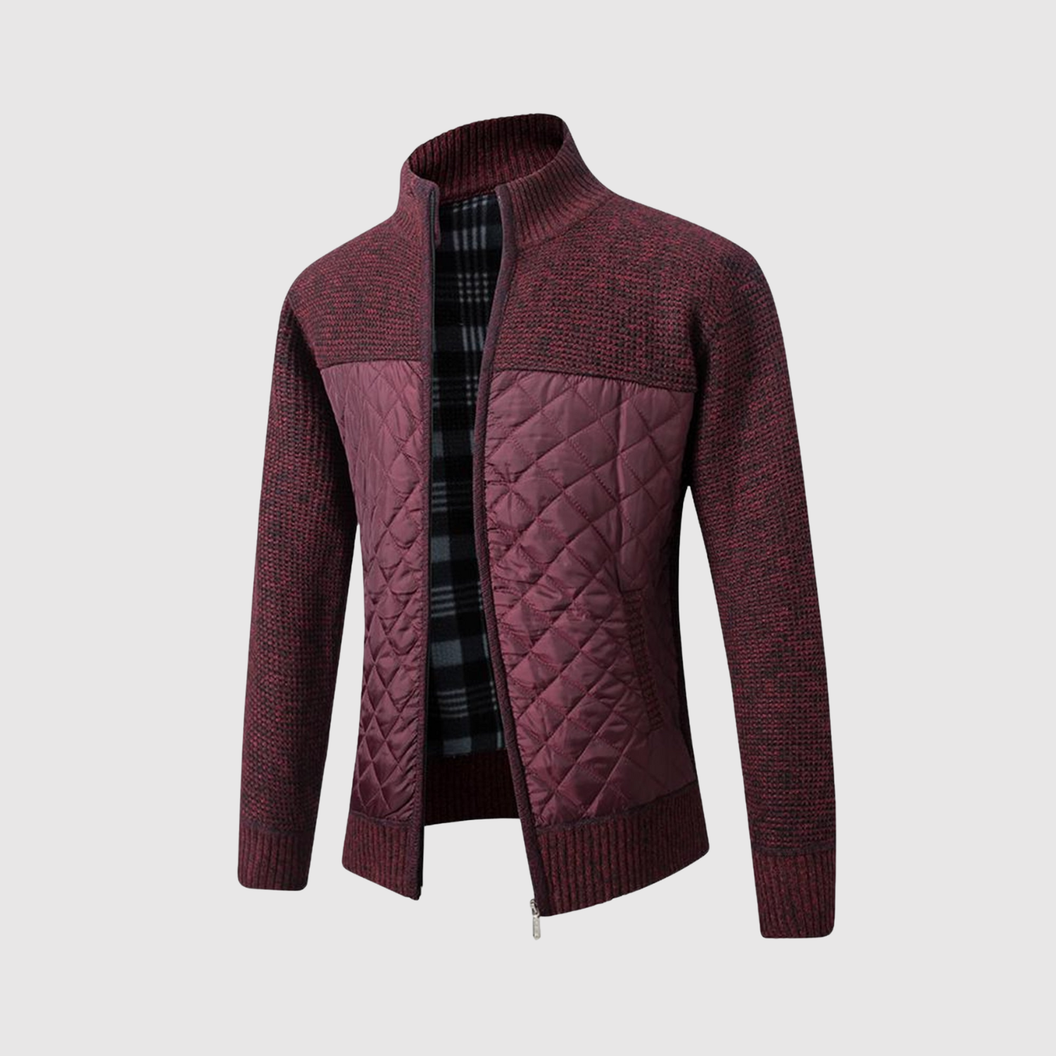 Šimon – Elegancka męska kurtka z plecionymi detalami