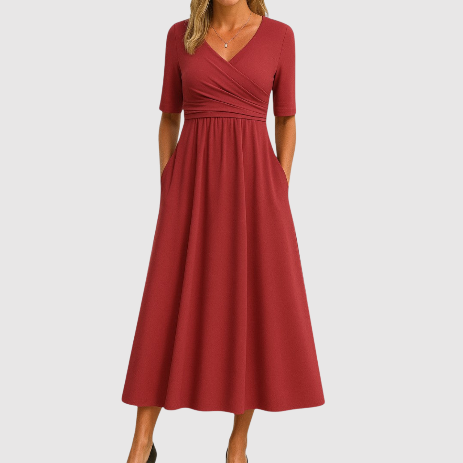 Eliška – Rozszerzona codzienna sukienka