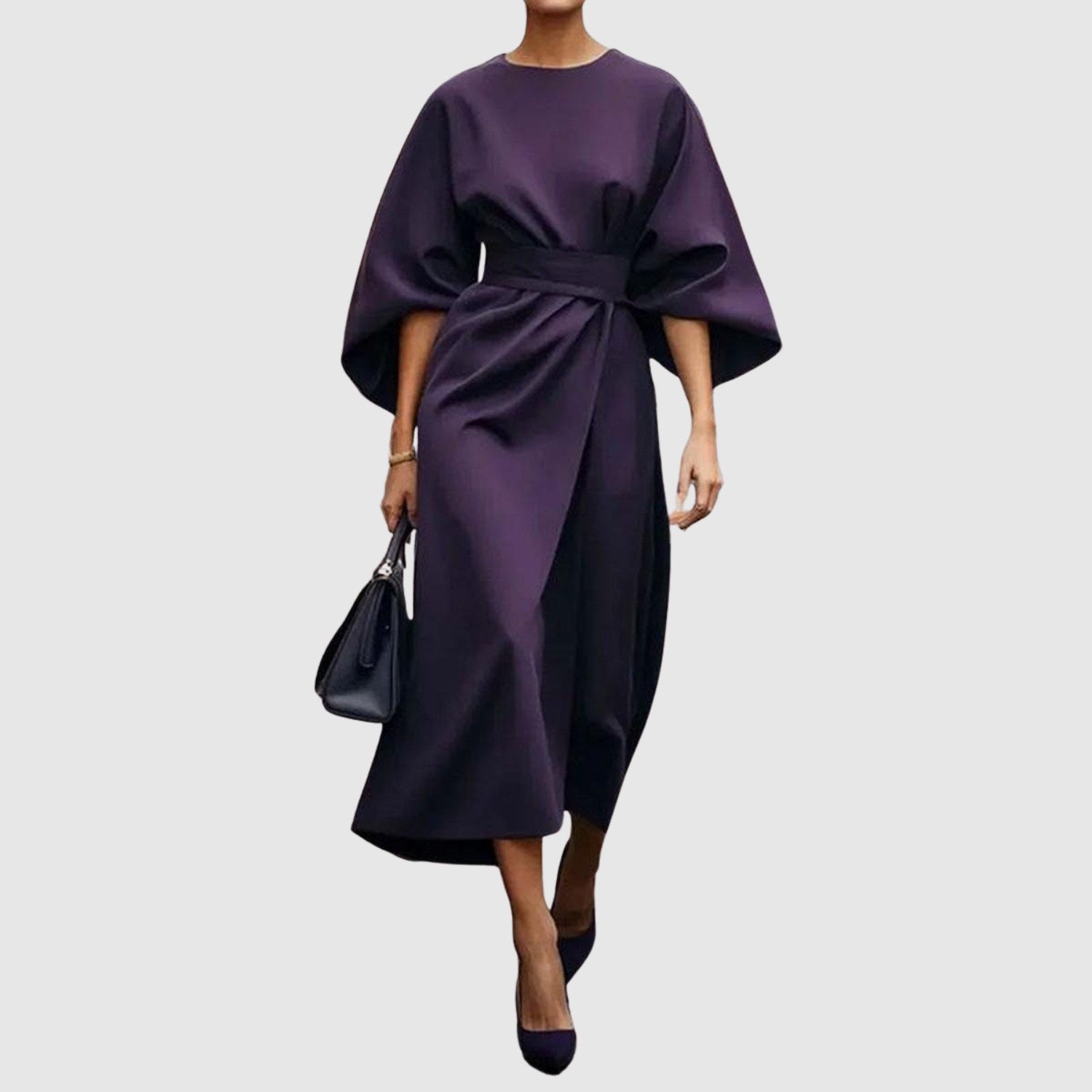 Eliška – Szeroka elegancka sukienka