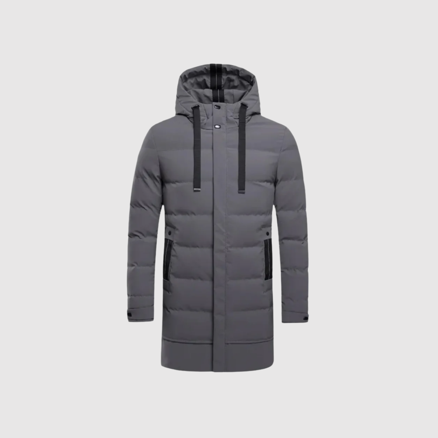 Marek – Długa zimowa kurtka z kapturem