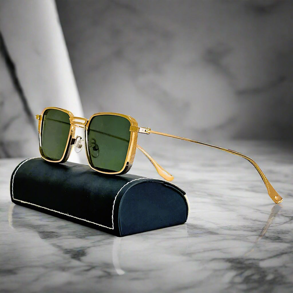 Alex – Kwadratowe okulary przeciwsłoneczne z retro urokiem