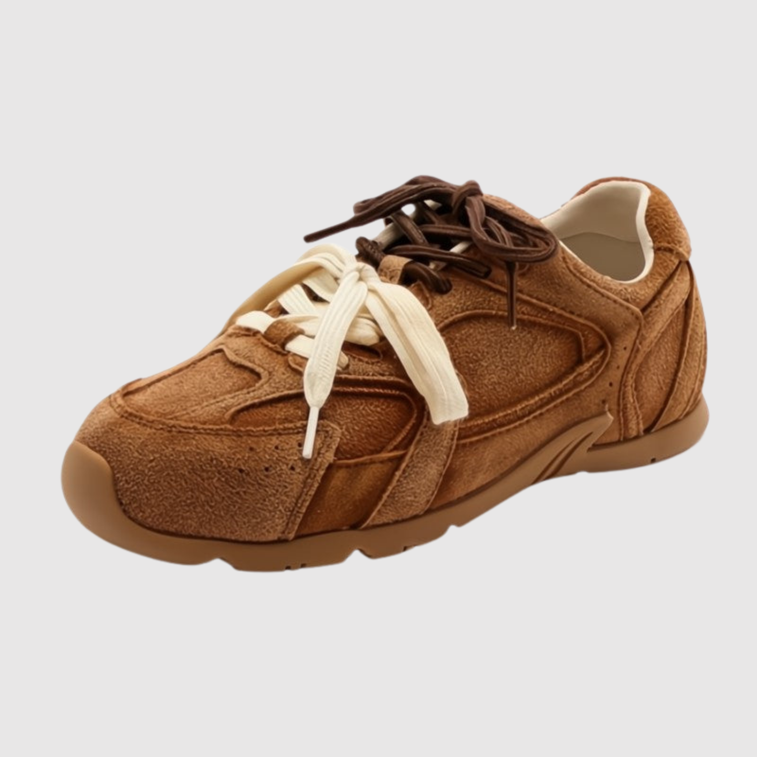 Rita – Sneakersy o welurowym wyglądzie