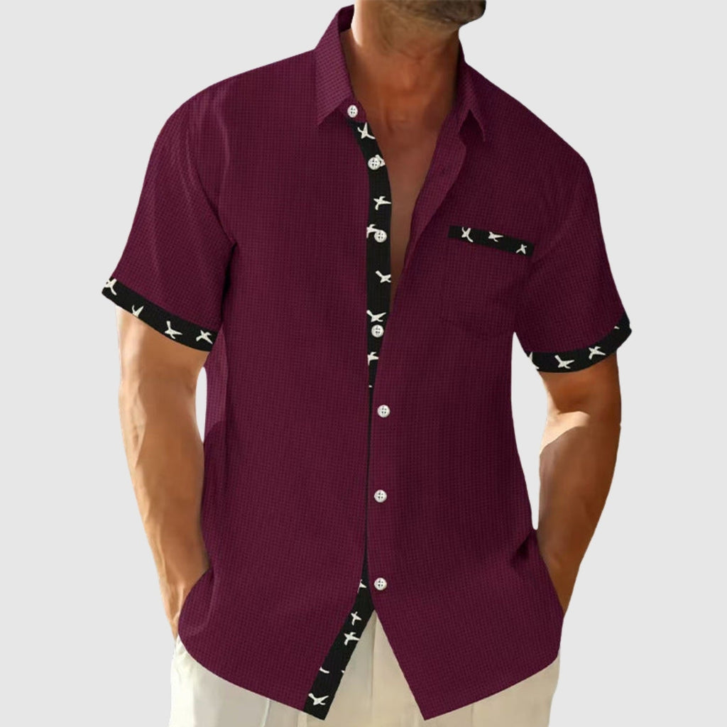 Adrian – Wygodna krótka koszula