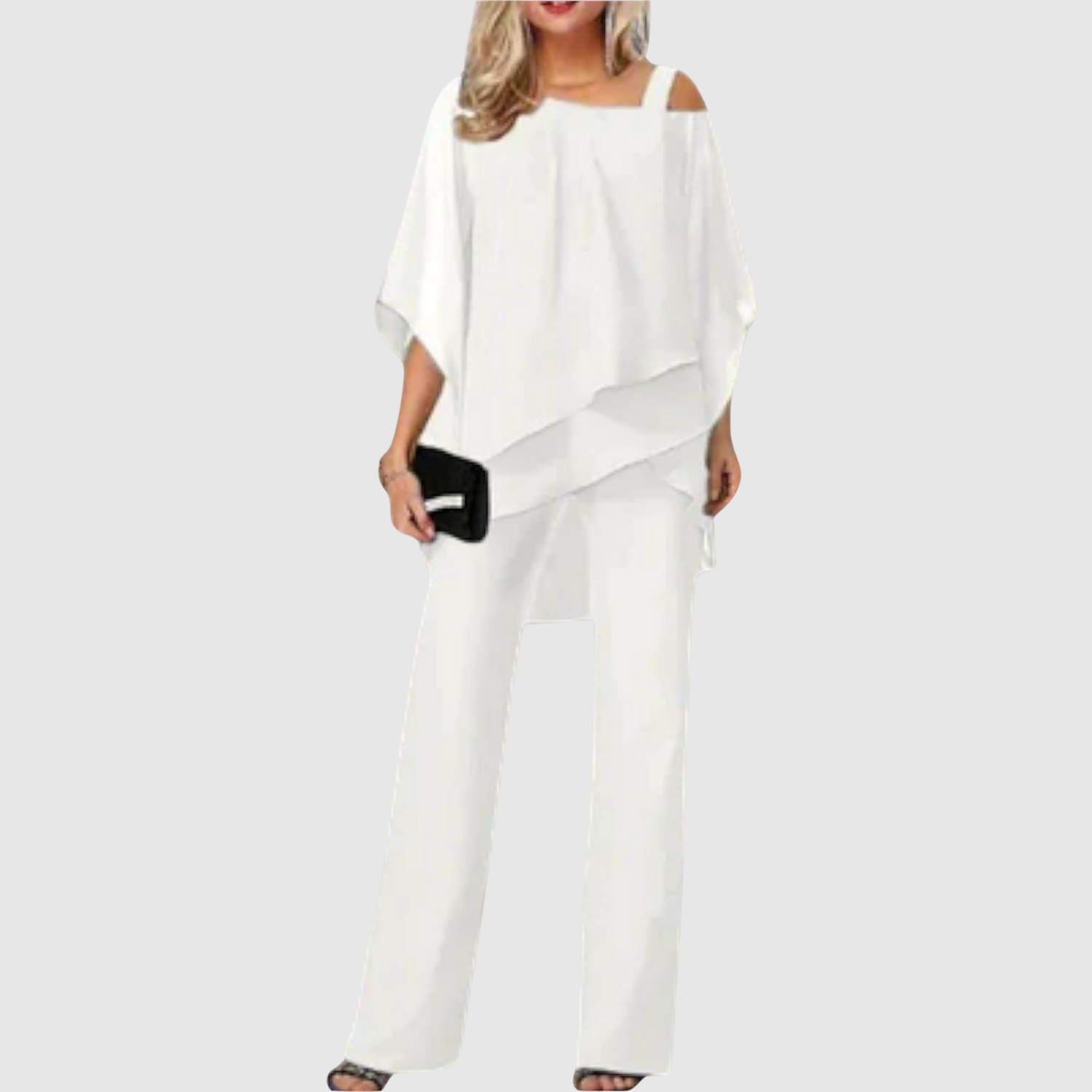 Natálie – Elegancki kombinezon o luźnym kroju