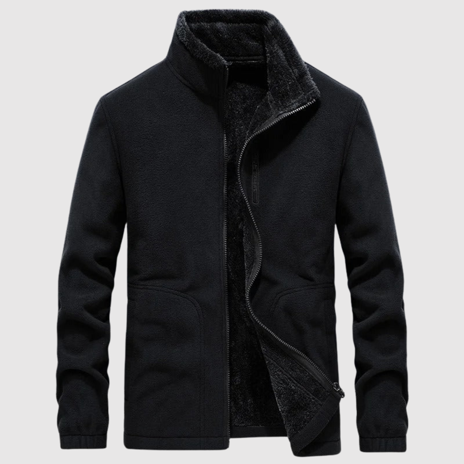 Marek – Zimowa kurtka z aksamitu z miękką podszewką