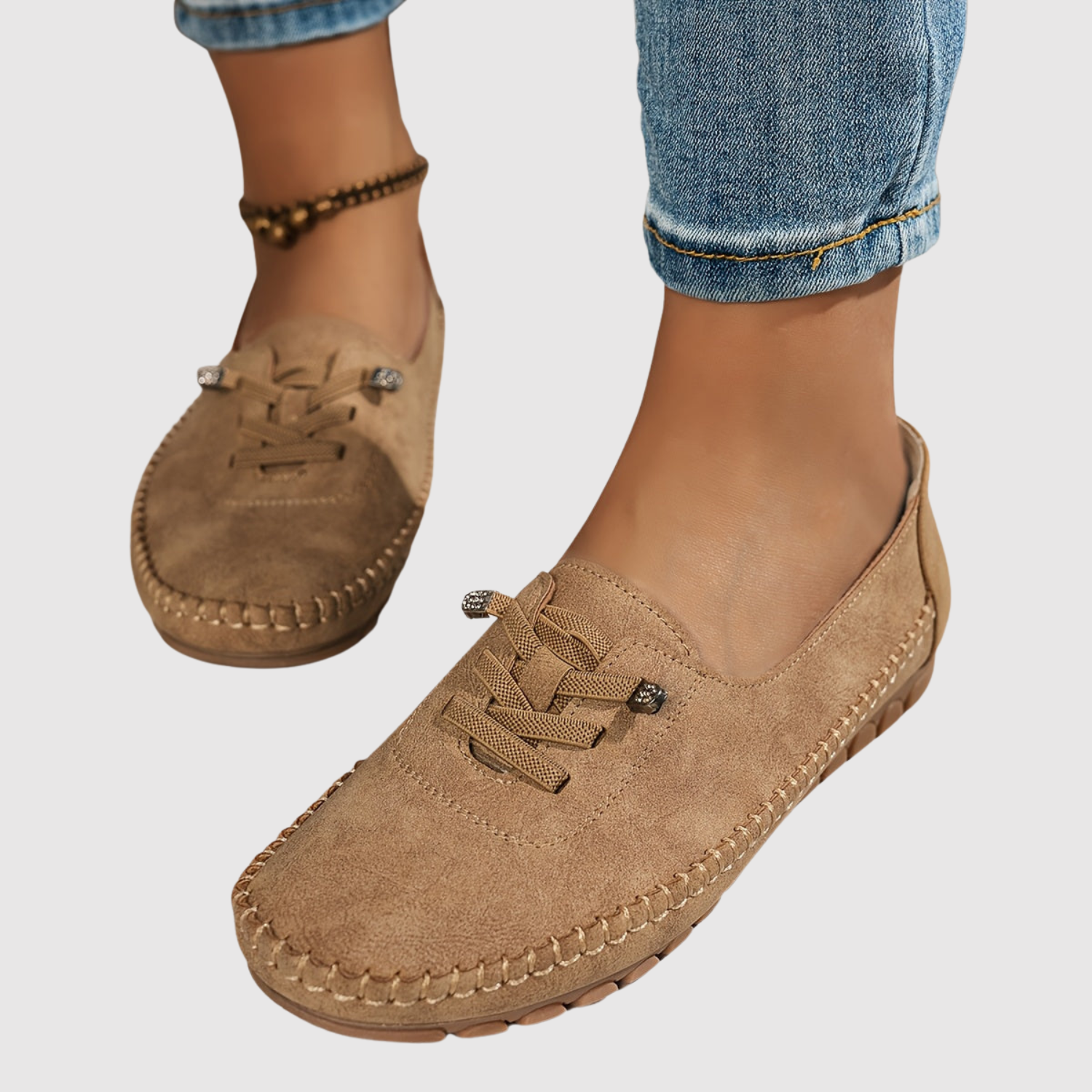 Rita - Komfortowe mokasyny z kokardą