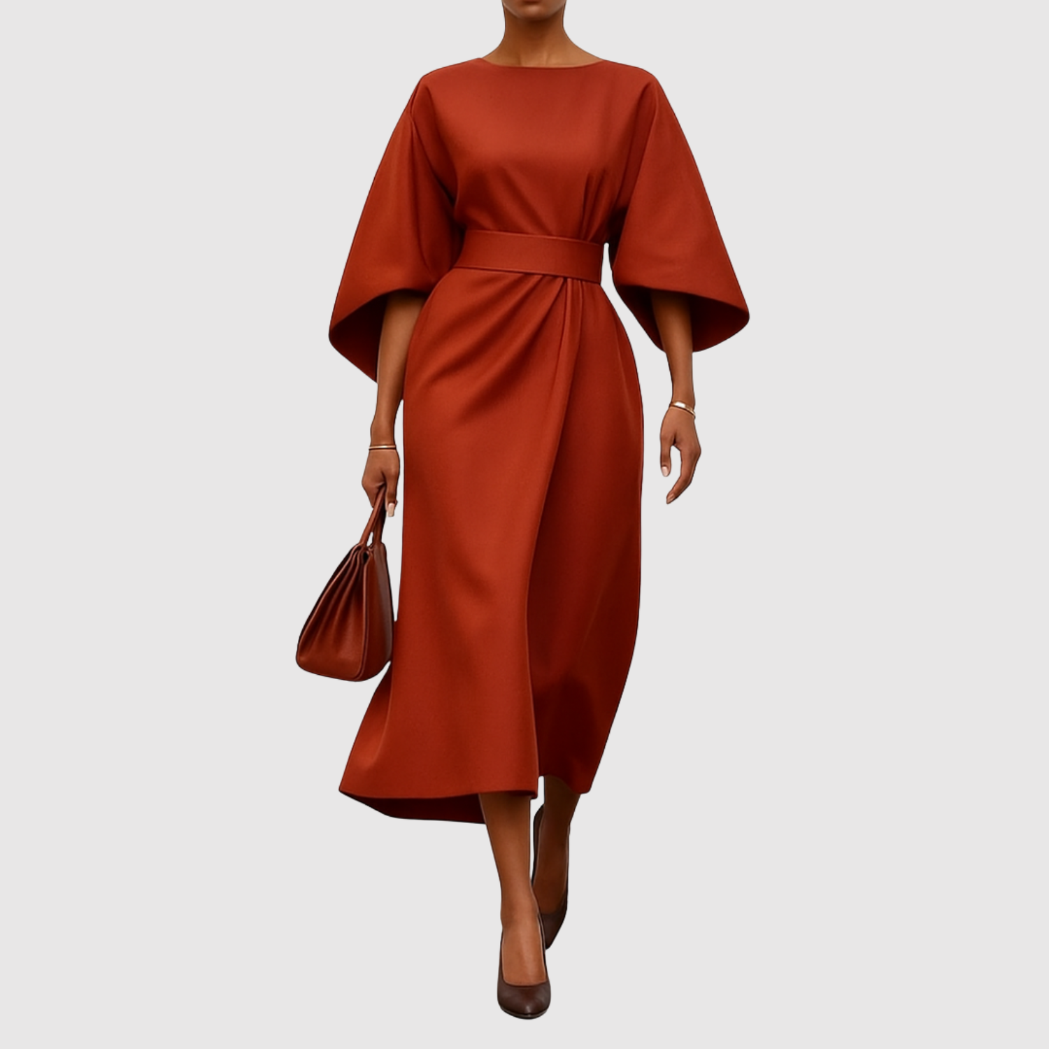 Eliška – Szeroka elegancka sukienka