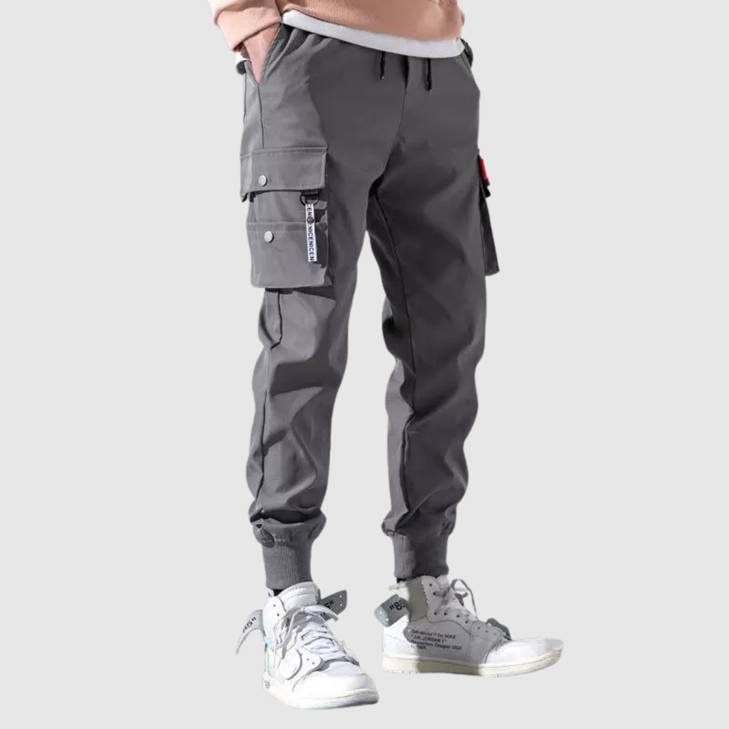 Leo – Męskie spodnie cargo z wieloma kieszeniami