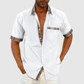 Adrian – Koszula casual z krótkim rękawem