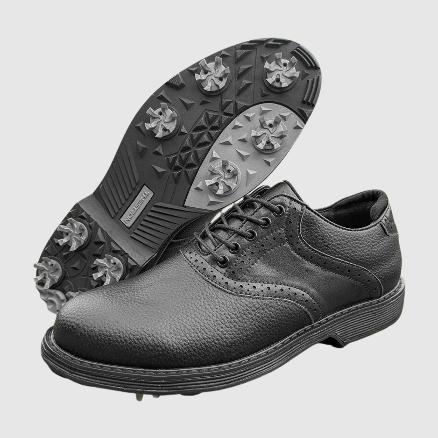 Viktor – Klasyczne buty golfowe ze skóry z dobrym gripem