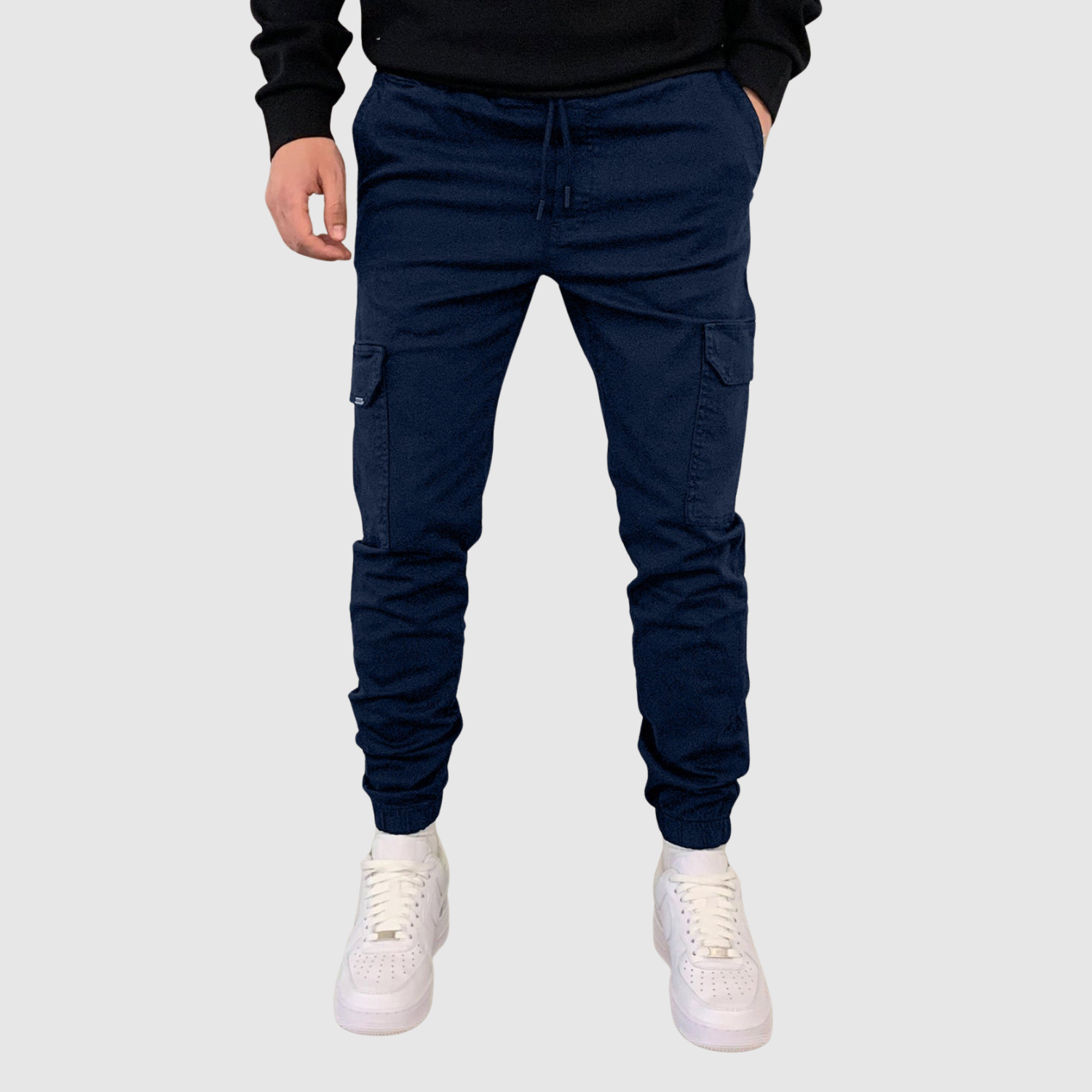 Leo - Męskie spodnie cargo o nowoczesnym kroju