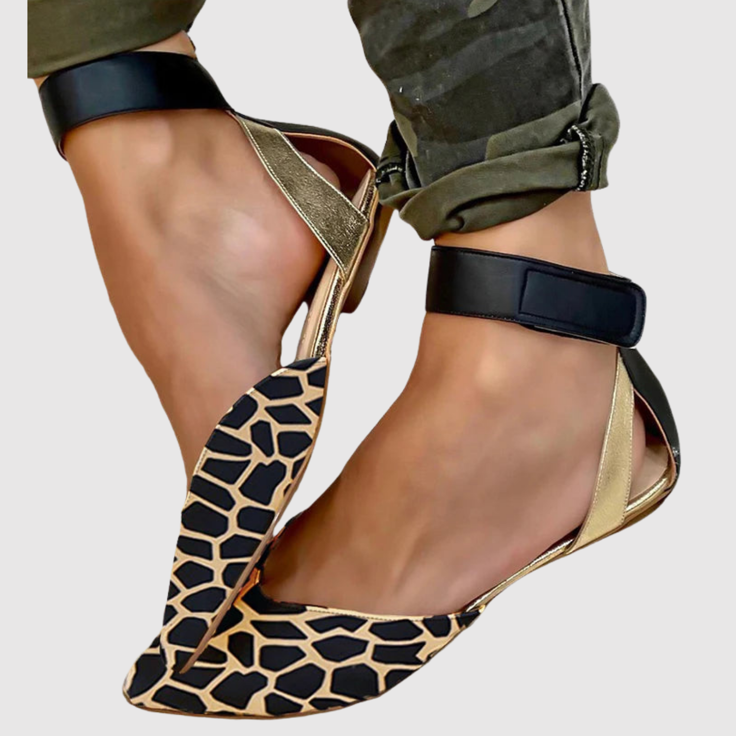 Lara - Stylowe buty z paskiem na kostkę