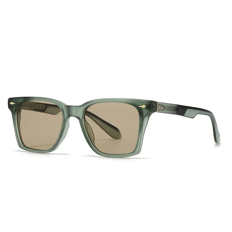 Alex – Prostokątne okulary przeciwsłoneczne z nowoczesnym wykończeniem