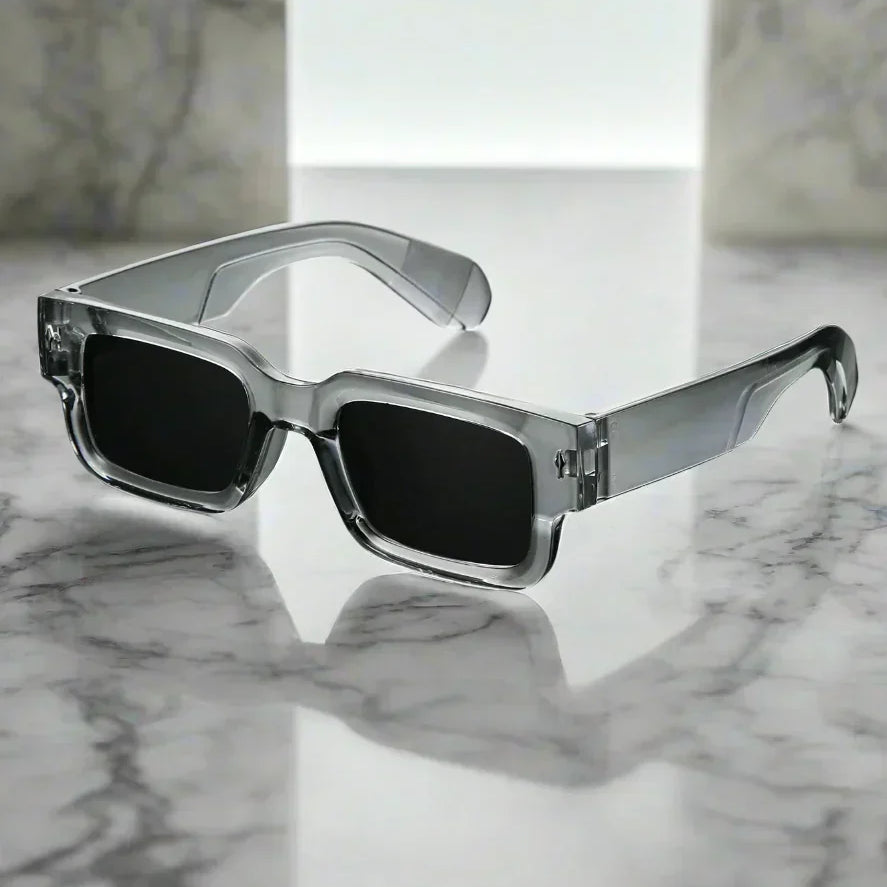 Alex – Prostokątne okulary przeciwsłoneczne w minimalistycznym designie