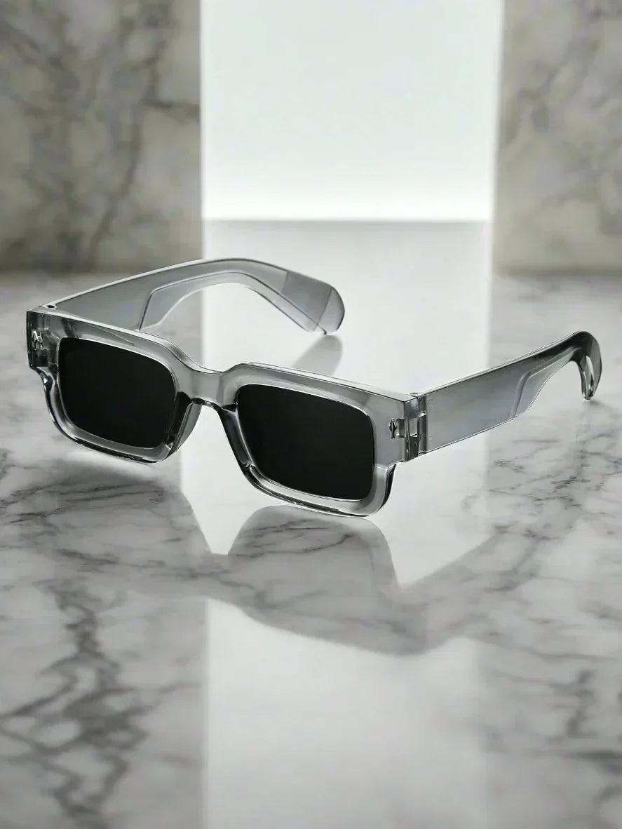 Alex – Prostokątne okulary przeciwsłoneczne w minimalistycznym designie