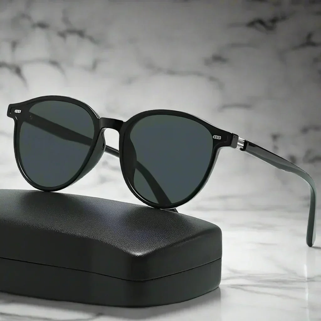 Alex – Okrągłe okulary przeciwsłoneczne w stylu retro