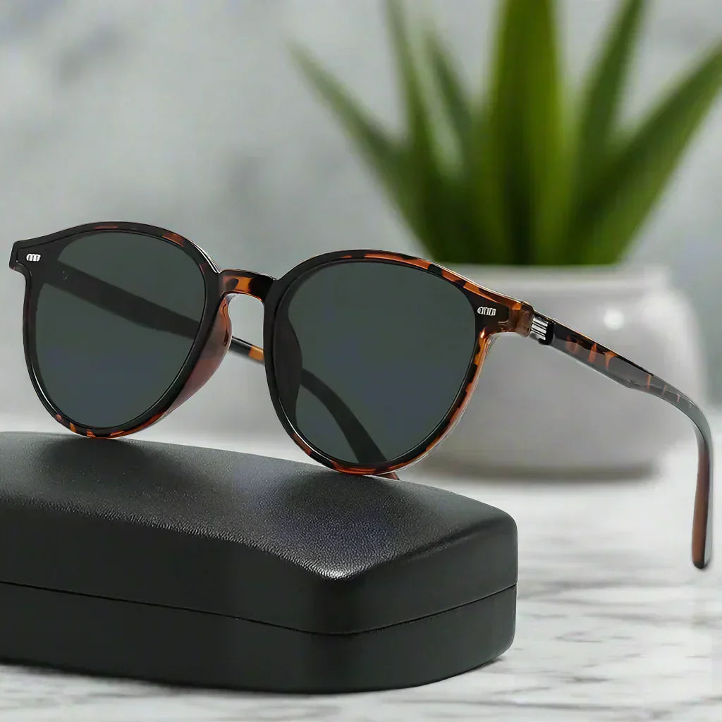 Alex – Okrągłe okulary przeciwsłoneczne w stylu retro