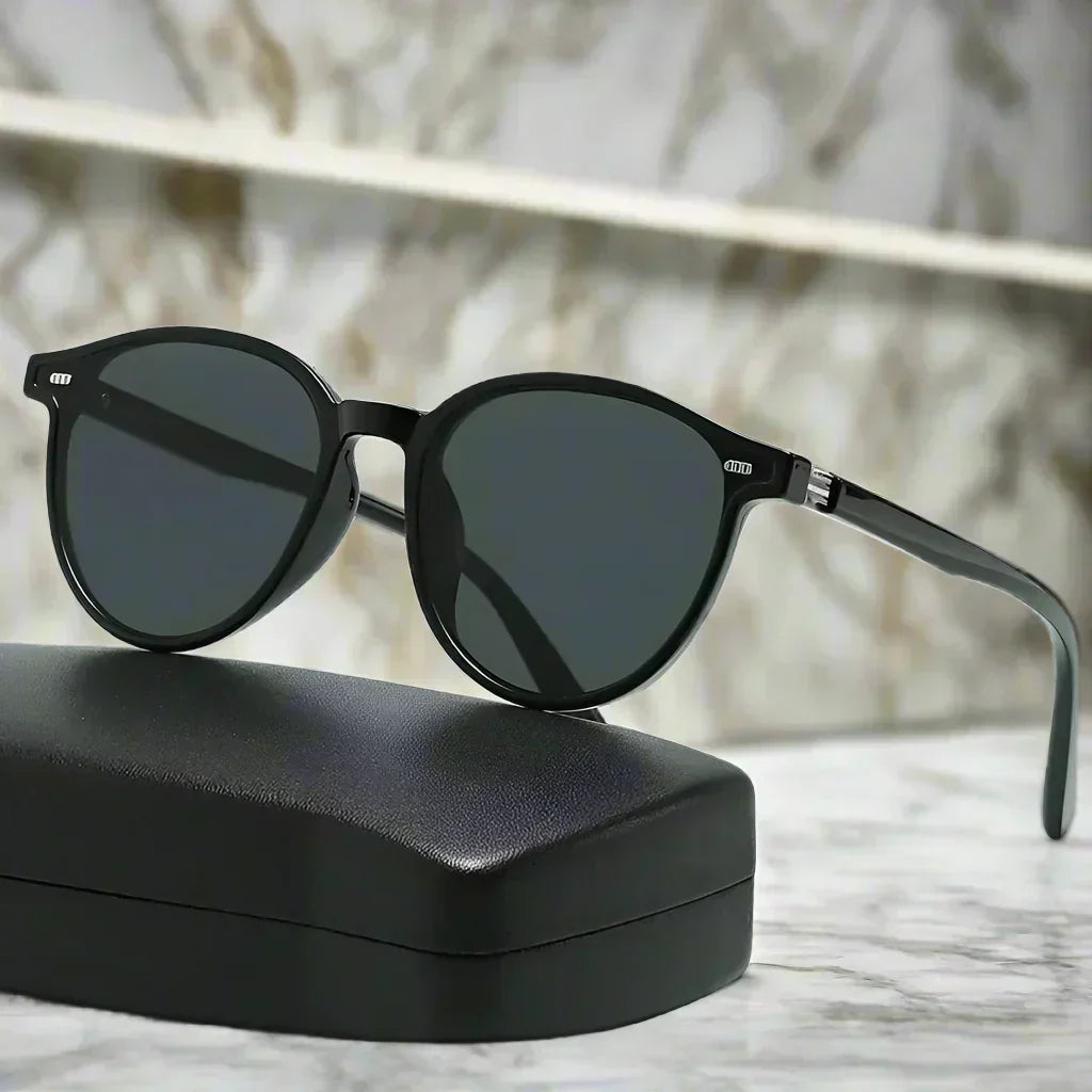 Alex – Okrągłe okulary przeciwsłoneczne w stylu retro