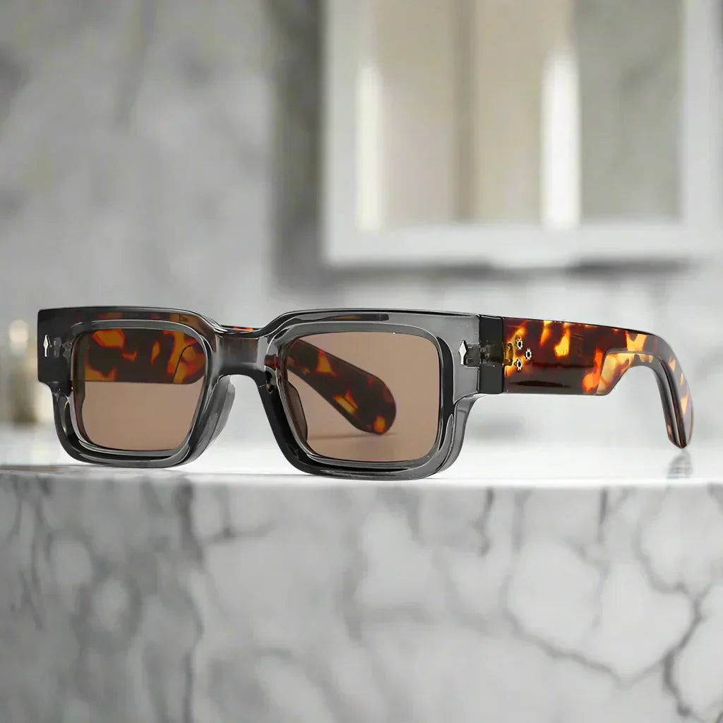 Alex – Kwadratowe okulary przeciwsłoneczne o unikalnym wyglądzie