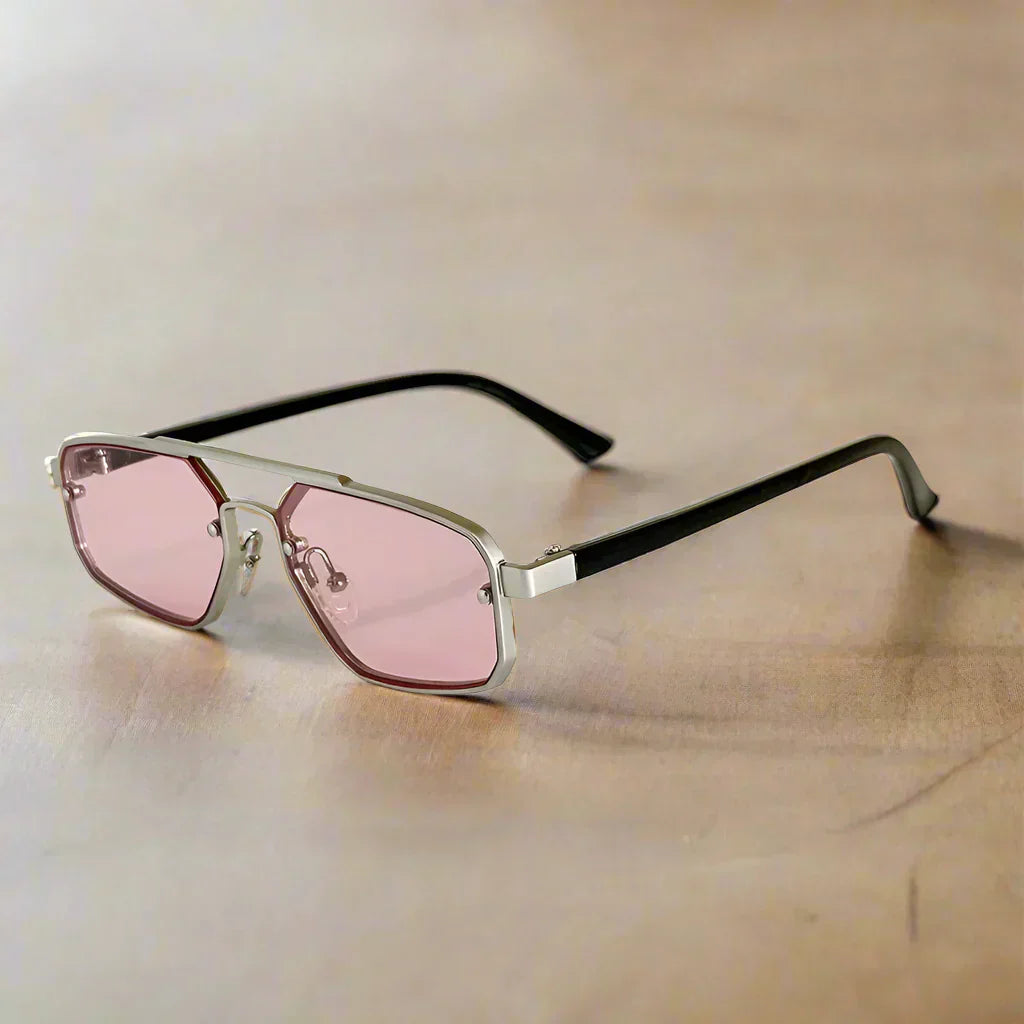 Alex – Prostokątne okulary przeciwsłoneczne o eleganckim designie