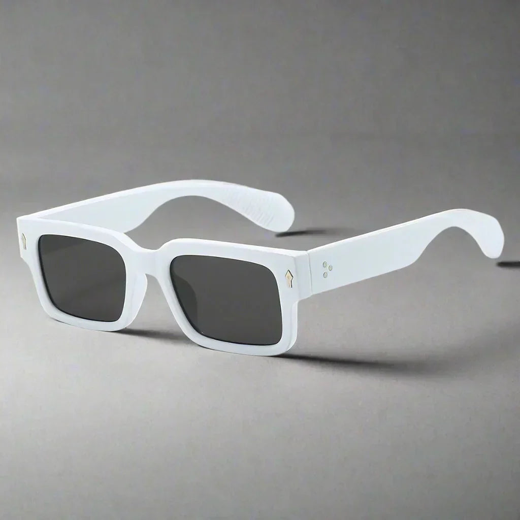 Alex – Prostokątne okulary przeciwsłoneczne o wyrazistym wyglądzie