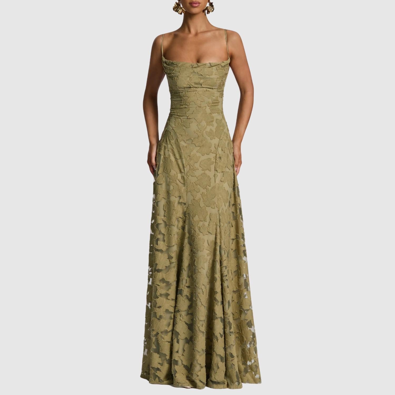 Eliška - Elegancka sukienka wieczorowa z efektownym tyłem