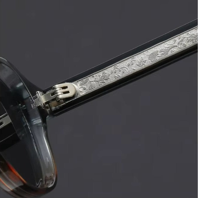 Alex – Okulary przeciwsłoneczne Clubmaster w stylu retro